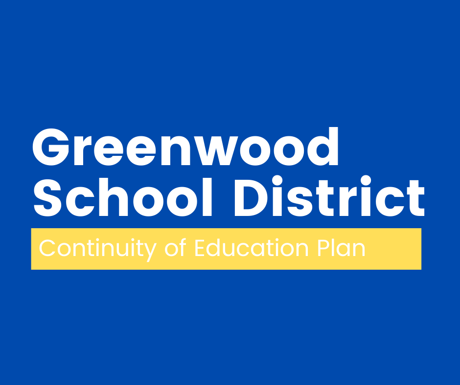 Greenwood school district continuity of education plan