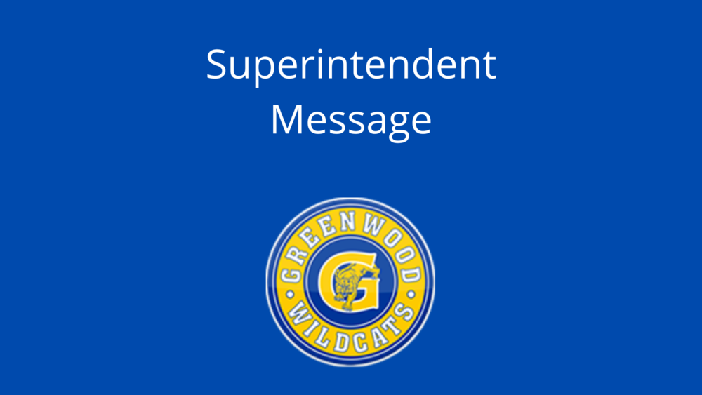 Superintendent Message Logo