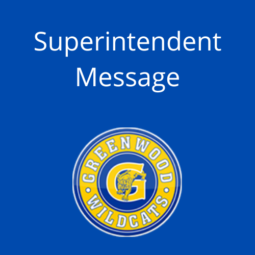Superintendent Message