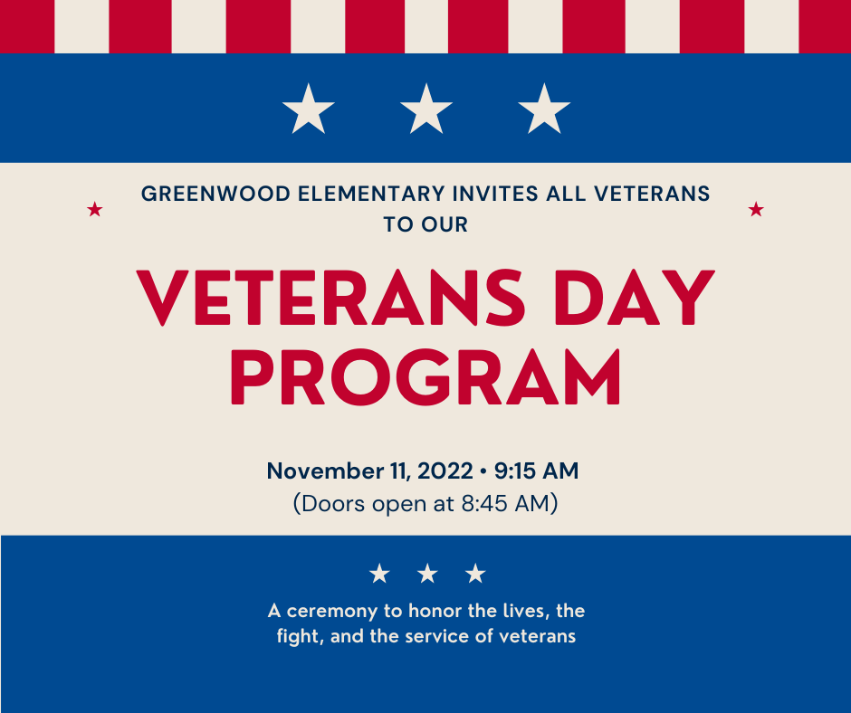 Elementary Veterans Day Program